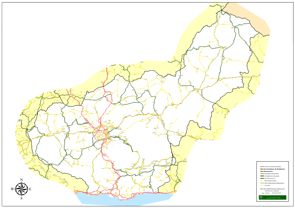 Red De Carreteras De Andalucía