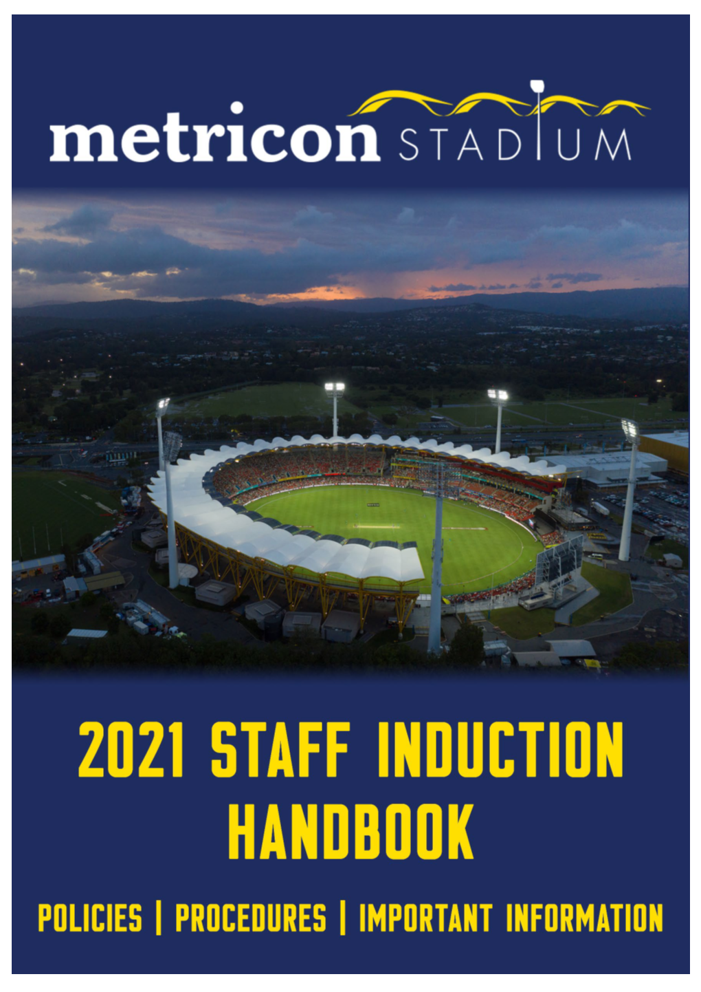 Table of Contents the Metricon Stadium Story