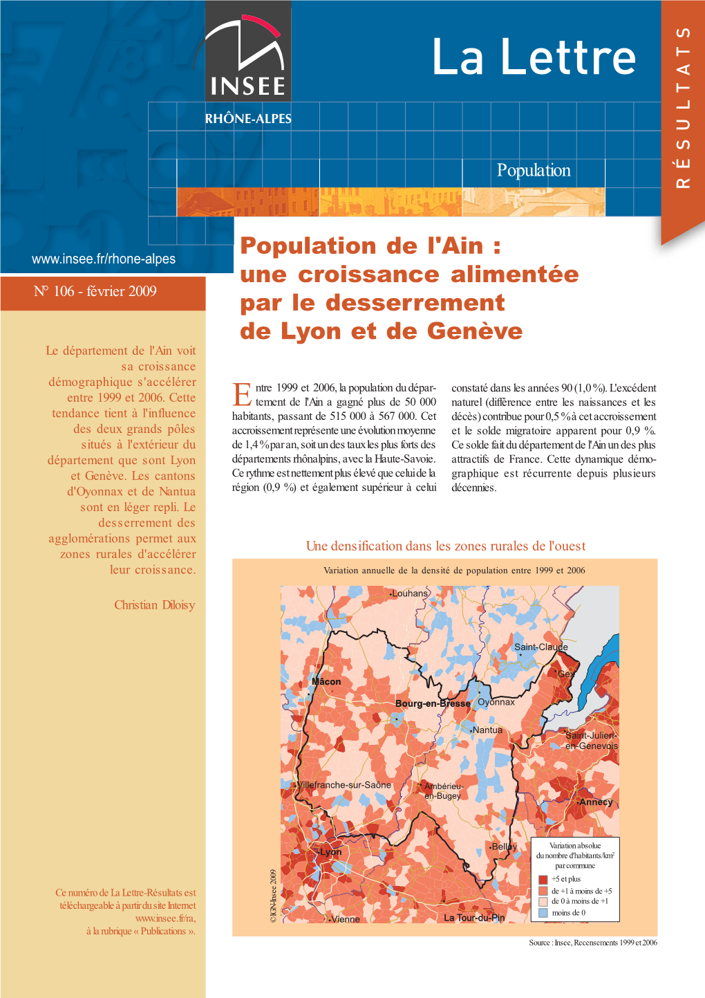 Population De L'ain : Une Croissance Alimentée Par Le