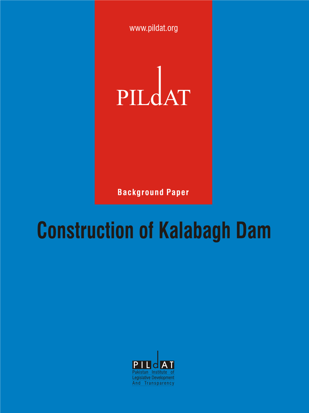 Construction of Kalabagh