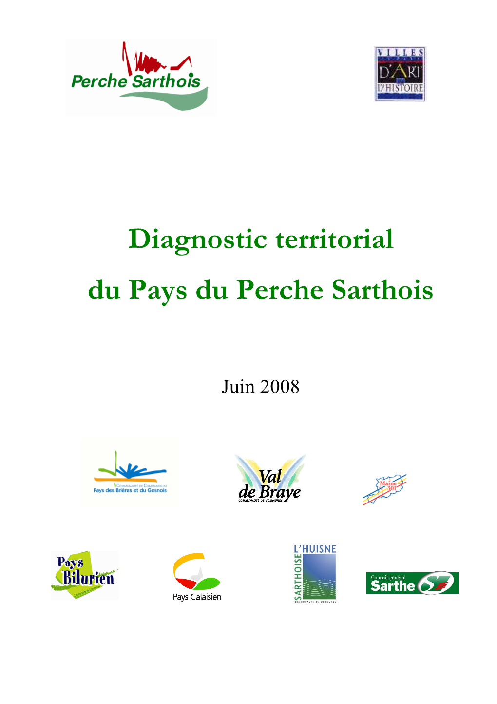 Diagnostic Territorial Du Pays Du Perche Sarthois