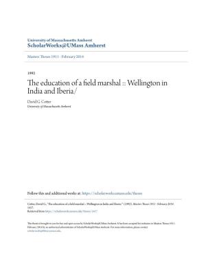The Education of a Field Marshal :: Wellington in India and Iberia