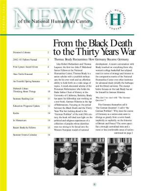 From the Black Death to the Thirty Years