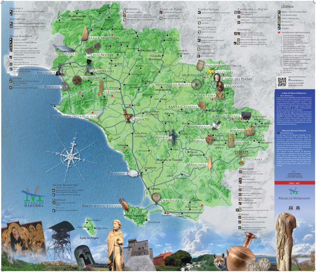 Maremma Museum Map Tuscany