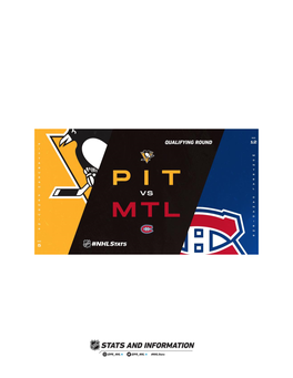 Pittsburgh Penguins (5) Vs. Montreal Canadiens (12).Pdf