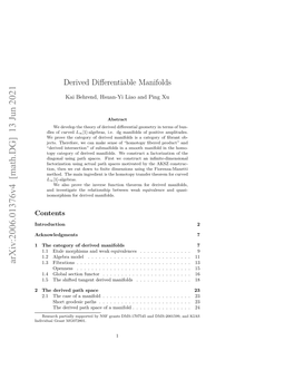 Derived Differentiable Manifolds