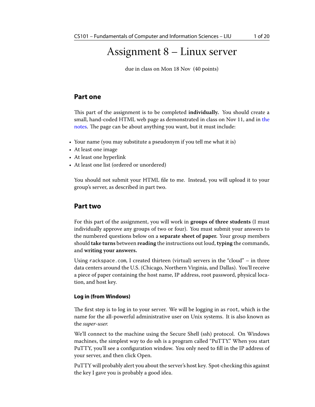 Linux Server