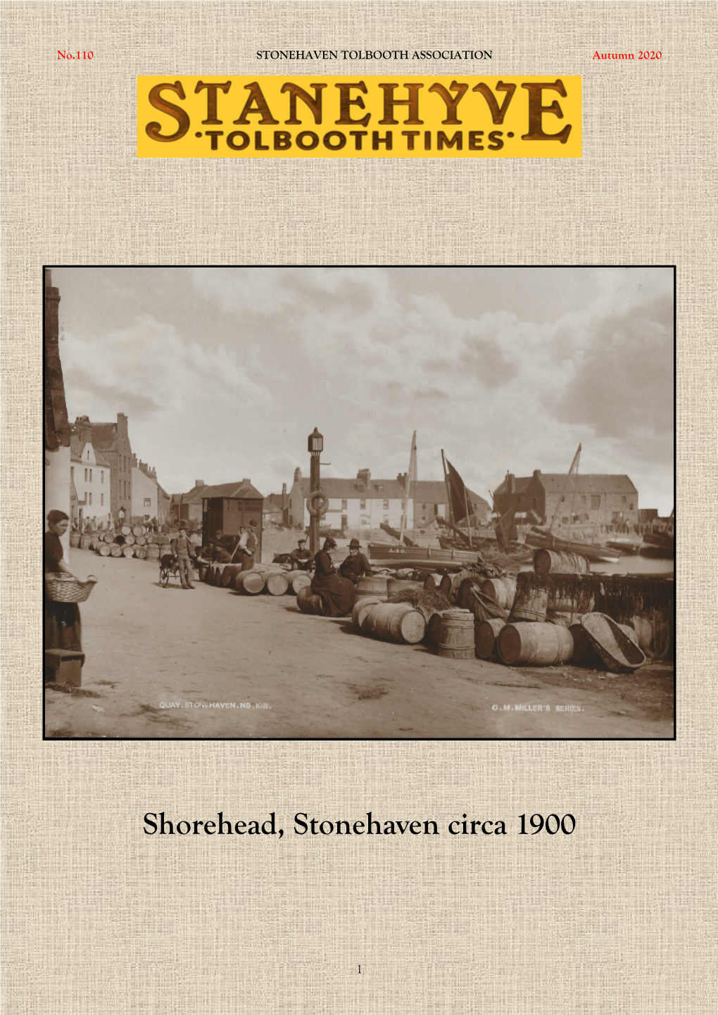 Shorehead, Stonehaven Circa 1900
