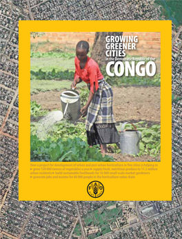 Growing Greener Cities in the Democratic Republic of Congo