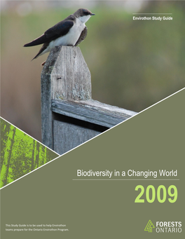 Biodiversity in a Changing World 2009