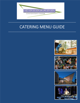 Catering Menu Guide ______
