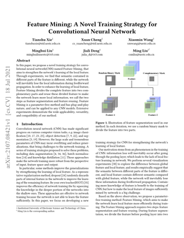 Feature Mining: a Novel Training Strategy for Convolutional Neural