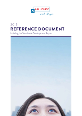 REFERENCE DOCUMENT Including the Sustainable Development Report Contents