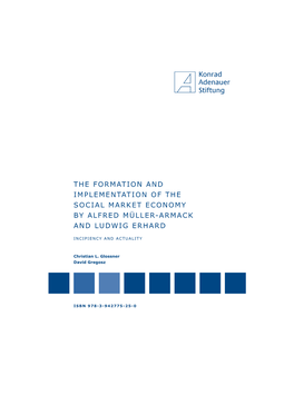 The Formation and Implementation of the Social Market Economy by Alfred Müller-Armack and Ludwig Erhard