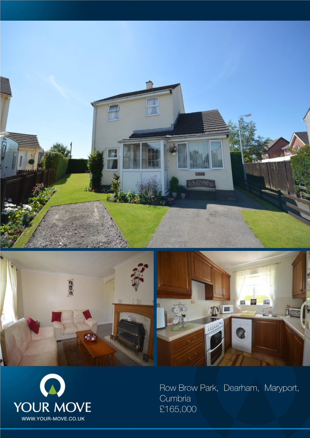 Row Brow Park, Dearham, Maryport, Cumbria £165000