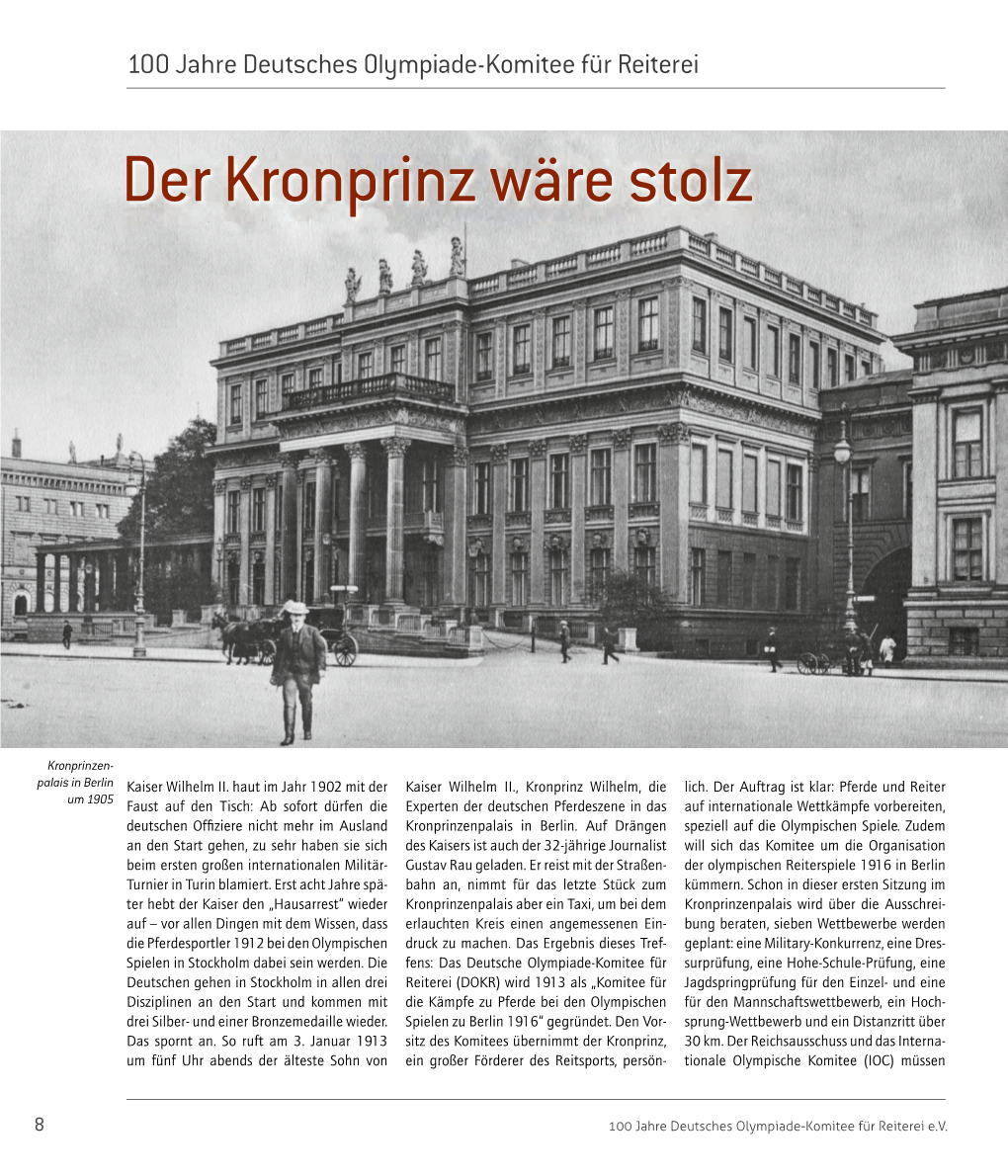 Der Kronprinz Wäre Stolz