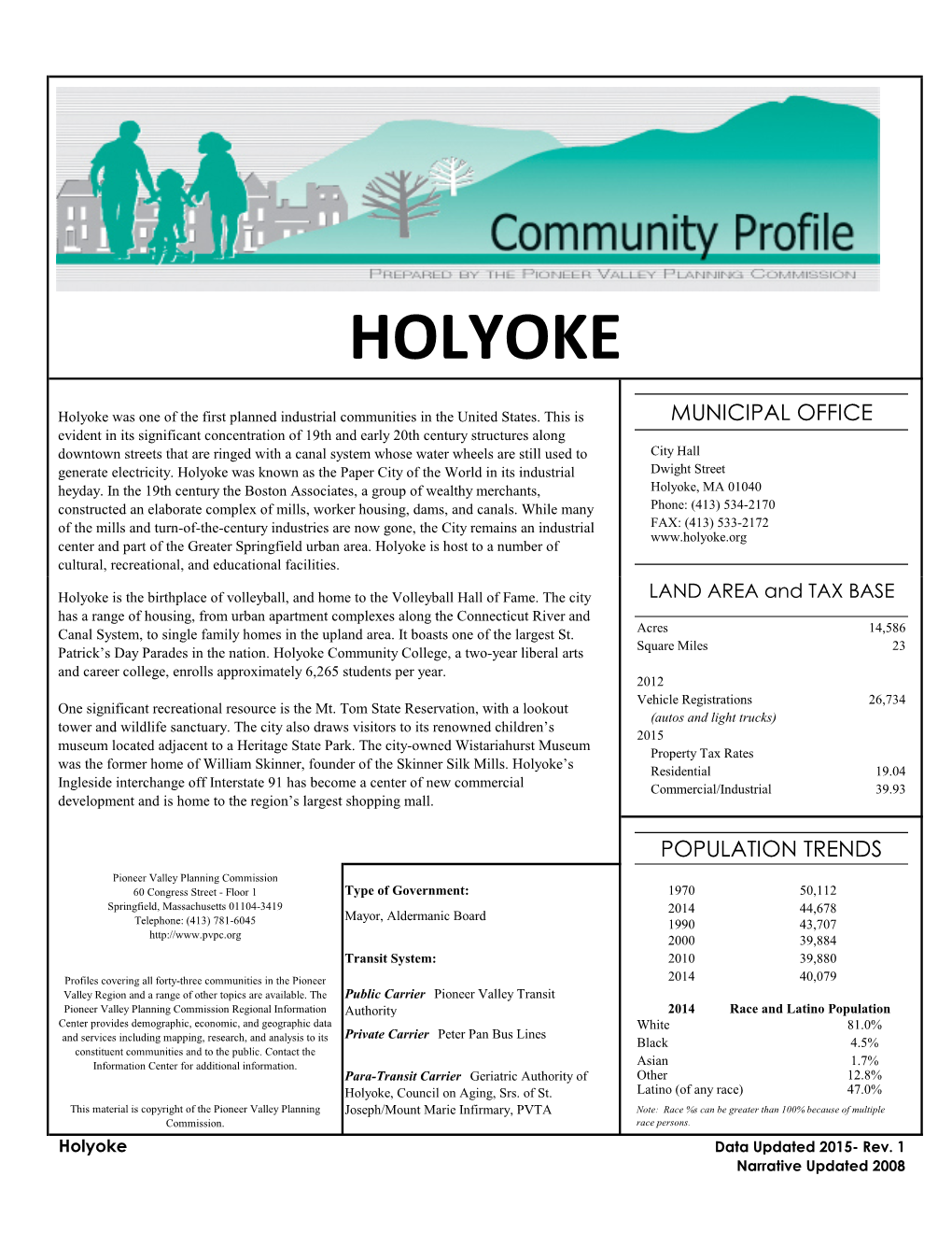 Holyoke Profile.Pdf