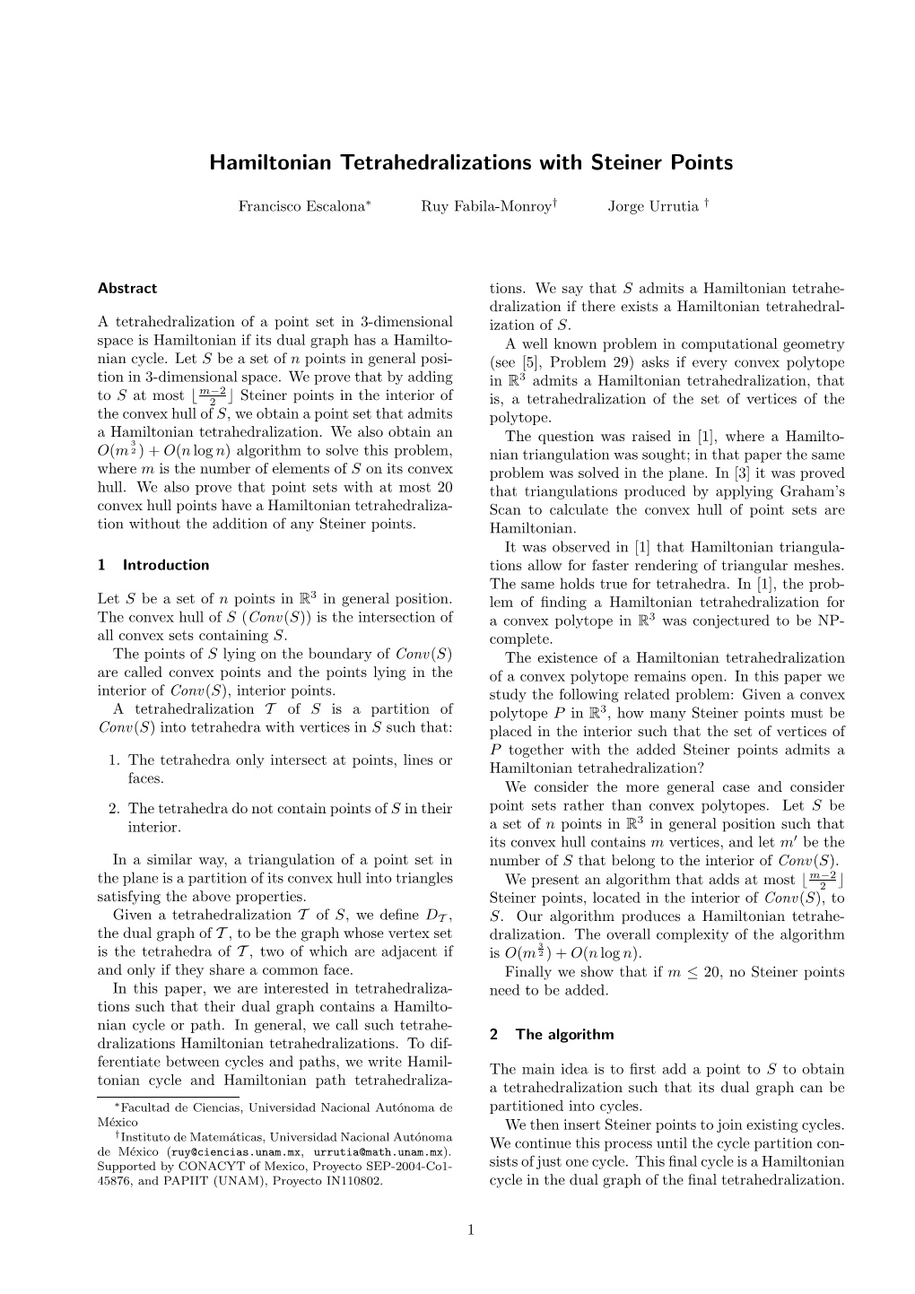 Hamiltonian Tetrahedralizations with Steiner Points