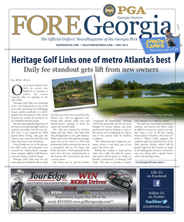 Heritage Golf Links One of Metro Atlanta's Best