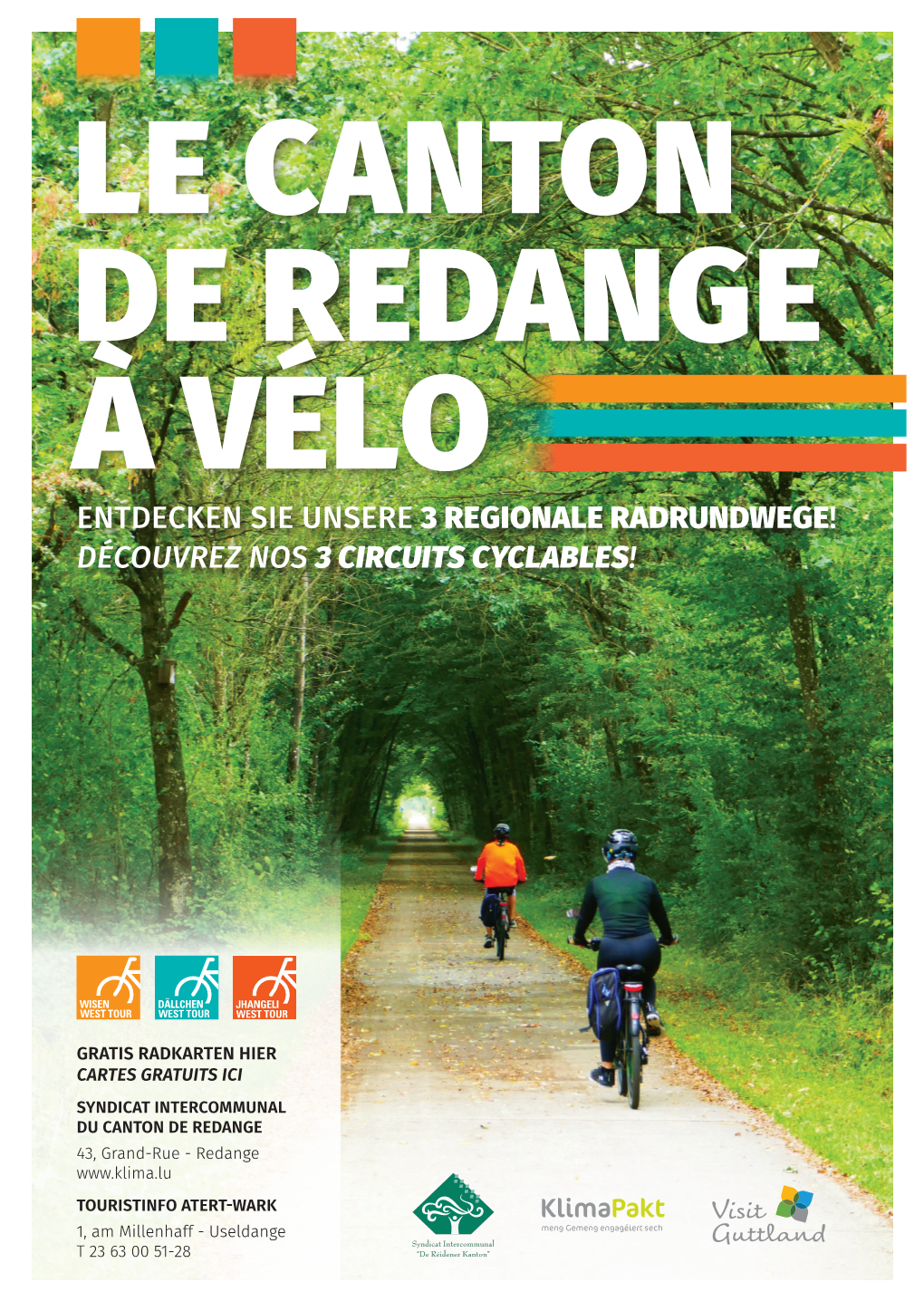 Le Canton De Redange À Vélo Entdecken Sie Unsere 3 Regionale Radrundwege! Découvrez Nos 3 Circuits Cyclables!