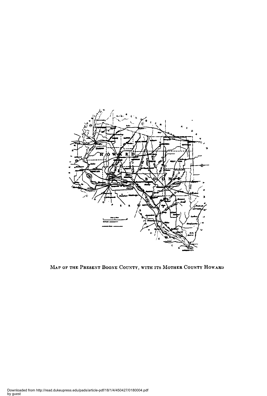 The Place Names of Boone County, Missouri