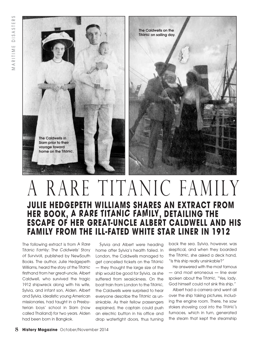A Rare Titanic Family