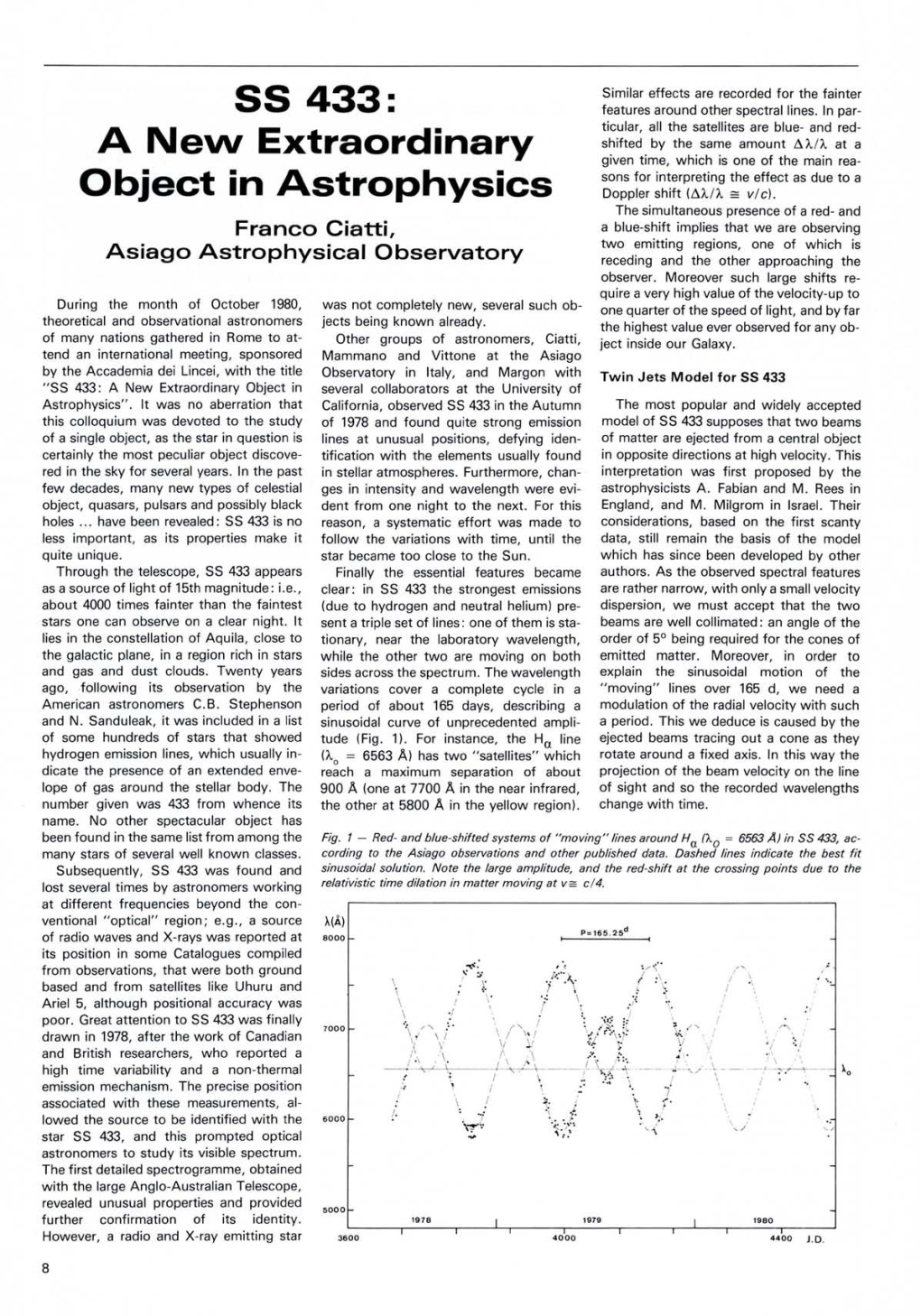 SS 433 : Features Around Other Spectral Lines