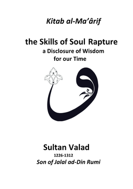The Skills of Soul Rapture Sultan Valad