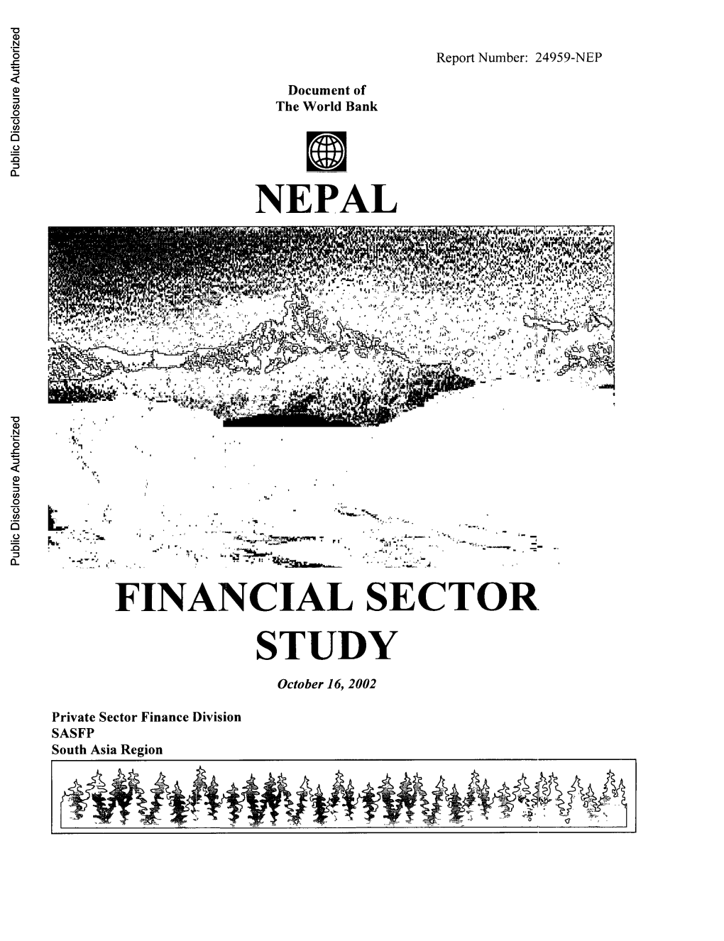 NEPAL Public Disclosure Authorized