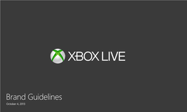 Xbox Live Brand Guidelines 2