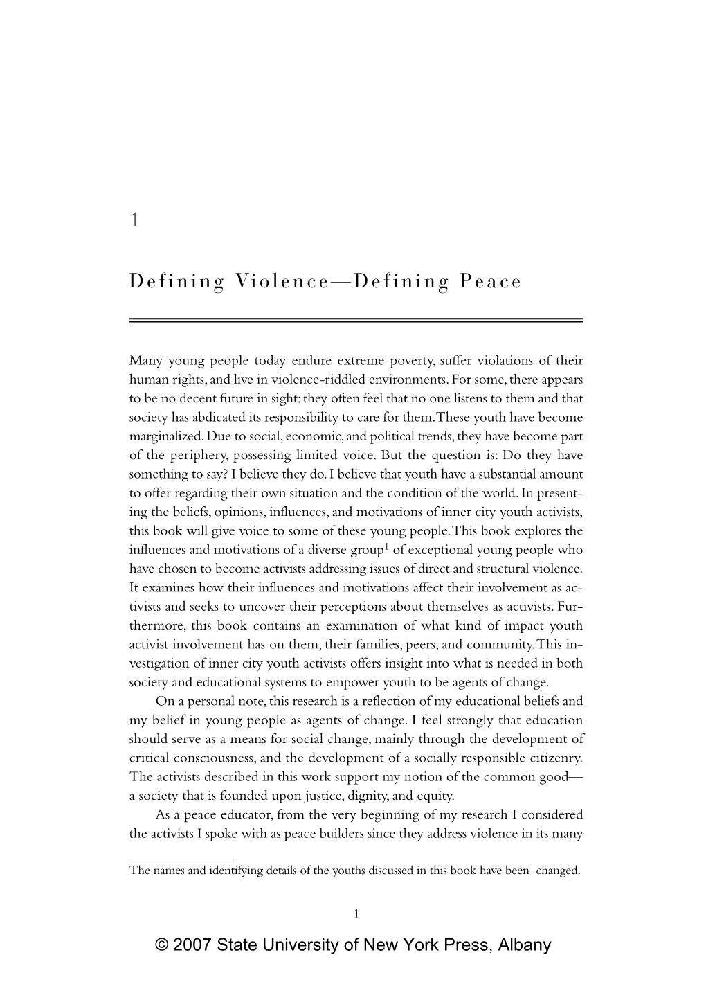 1 Defining Violence—Defining Peace