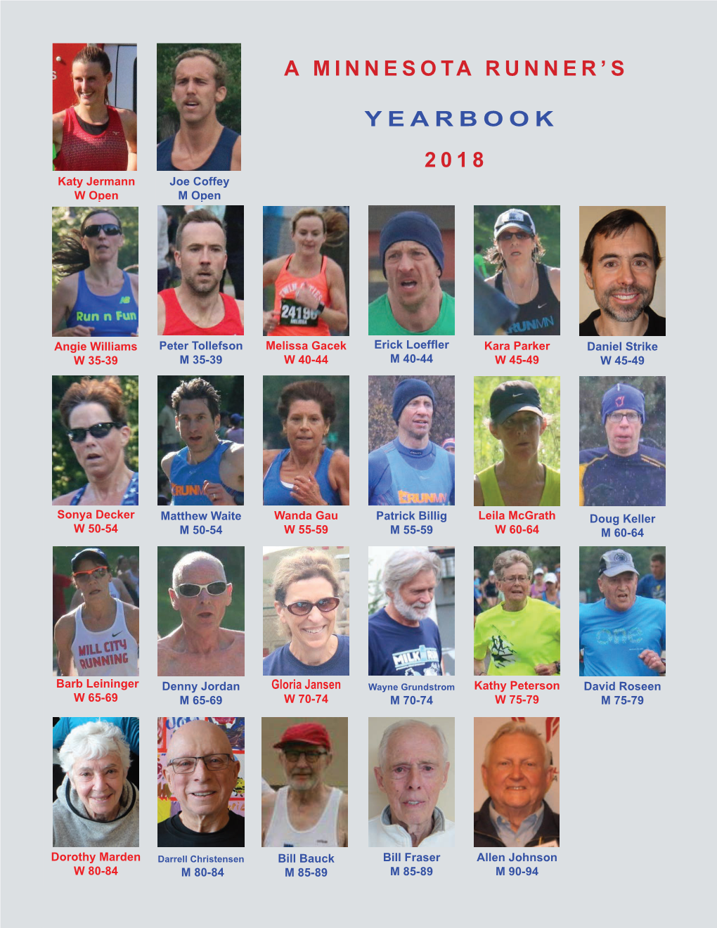 A Minnesota Runner's Yearbook 2018