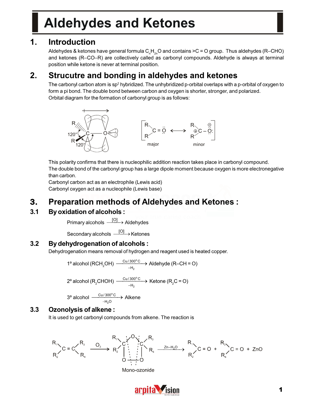 Aldehydes and Ketones 1