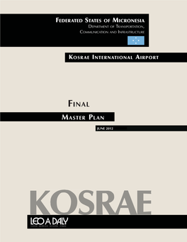 Kosrae International Airport Master Plan