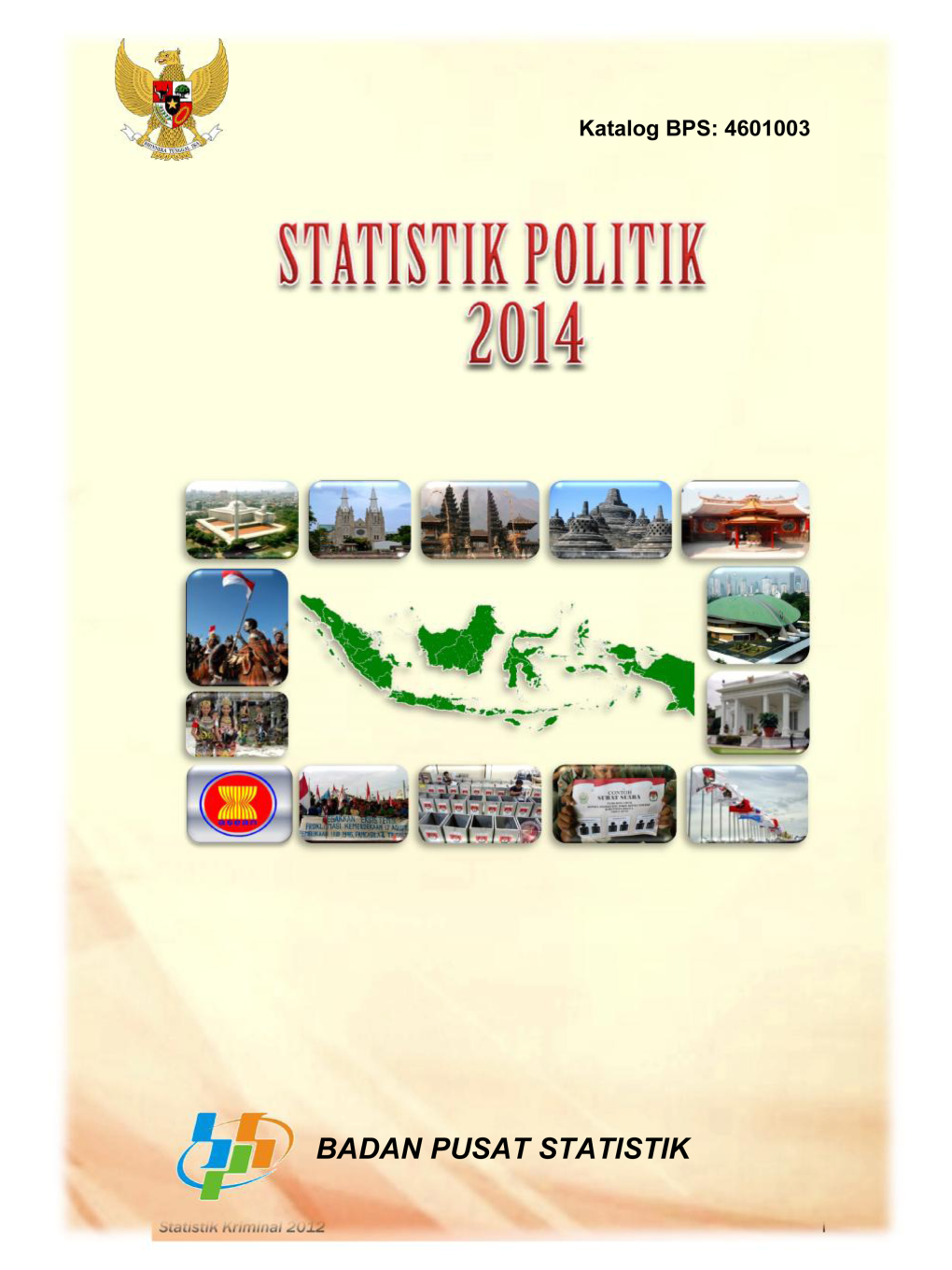 Statistik Politik 2014 Iii Iv Statistik Politik 2014 Daftar Isi