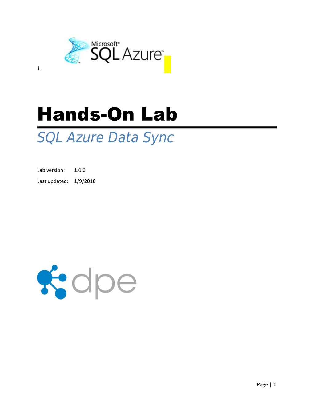 SQL Azure Data Sync
