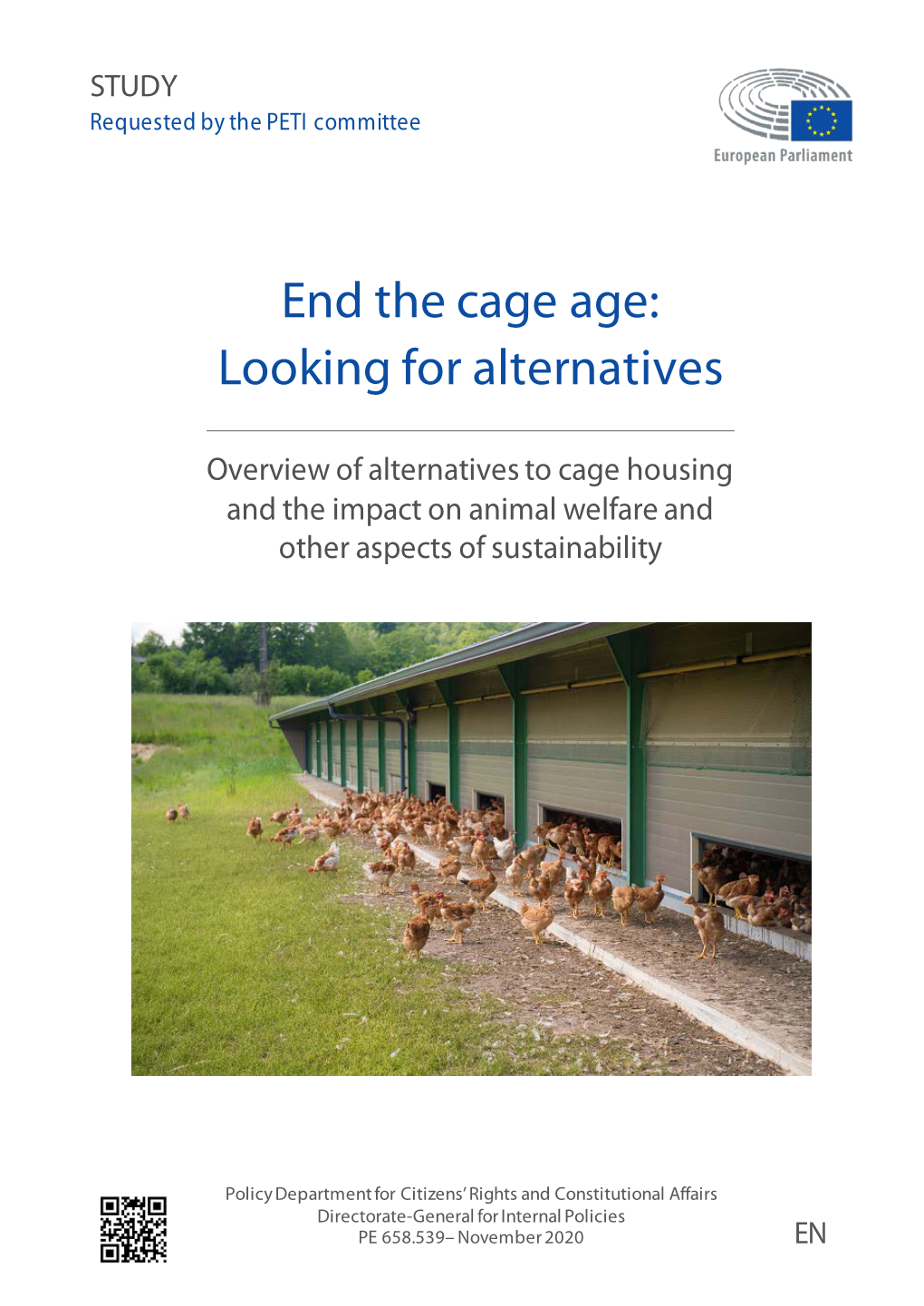 End the Cage Age: Looking for Alternatives