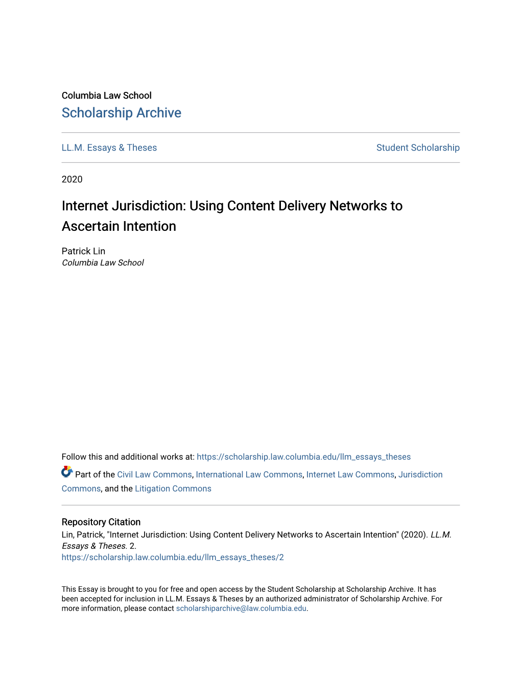 Using Content Delivery Networks to Ascertain Intention