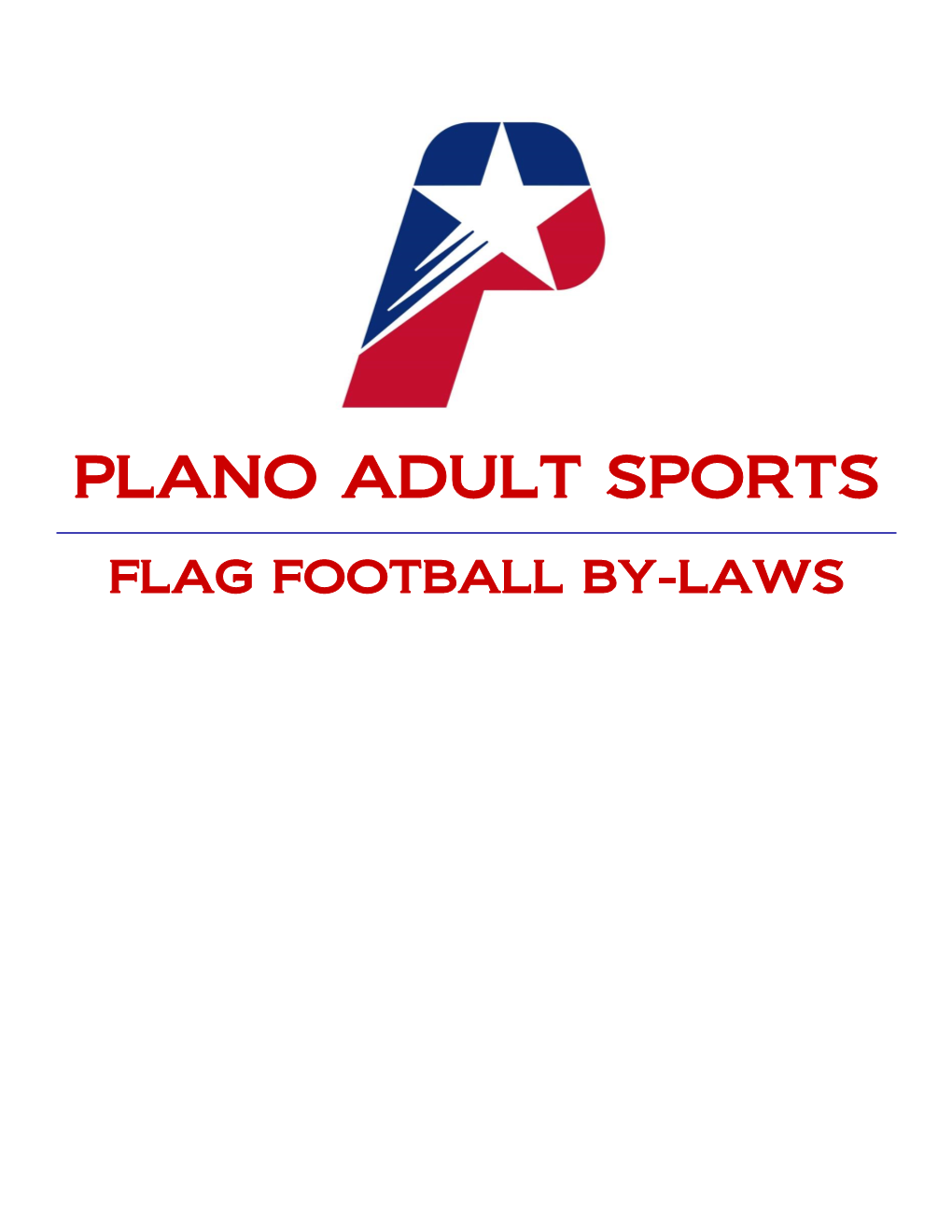 Plano Adult Sports