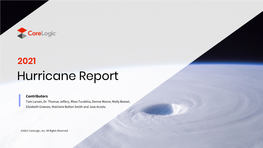 2021 Hurricane Report