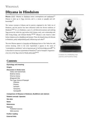 Dhyana in Hinduism