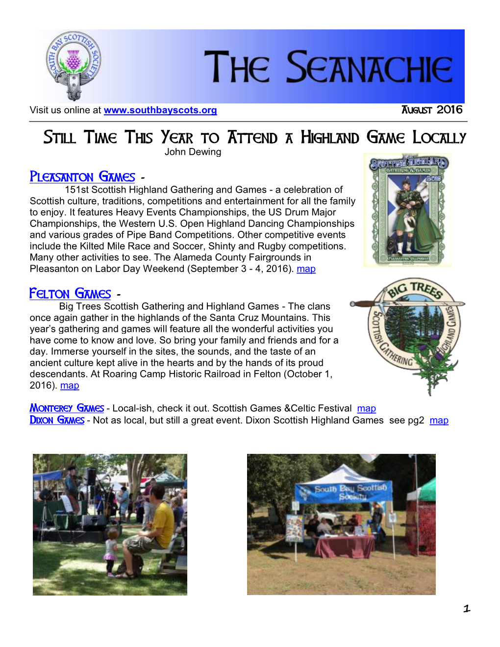 2016-08 Newsletter