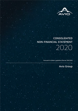 Consolidated Non-Financial Statement 2020