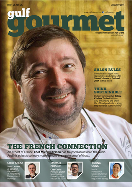 The French Connection an Export of France, Chef Michel Miraton Has Traipsed Across Half the World