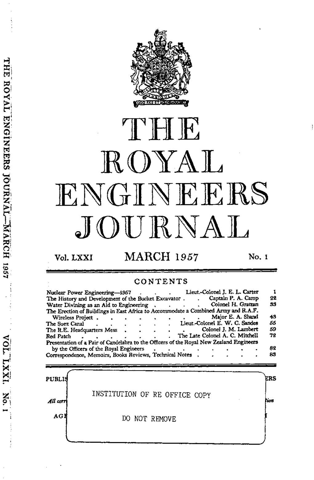 ENGINEERS JOURNAL Vol