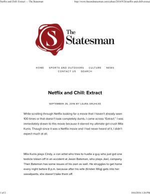 Netflix and Chill: Extract (2016-09-26)