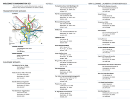 Welcome to Washington Dc! Transportation Services