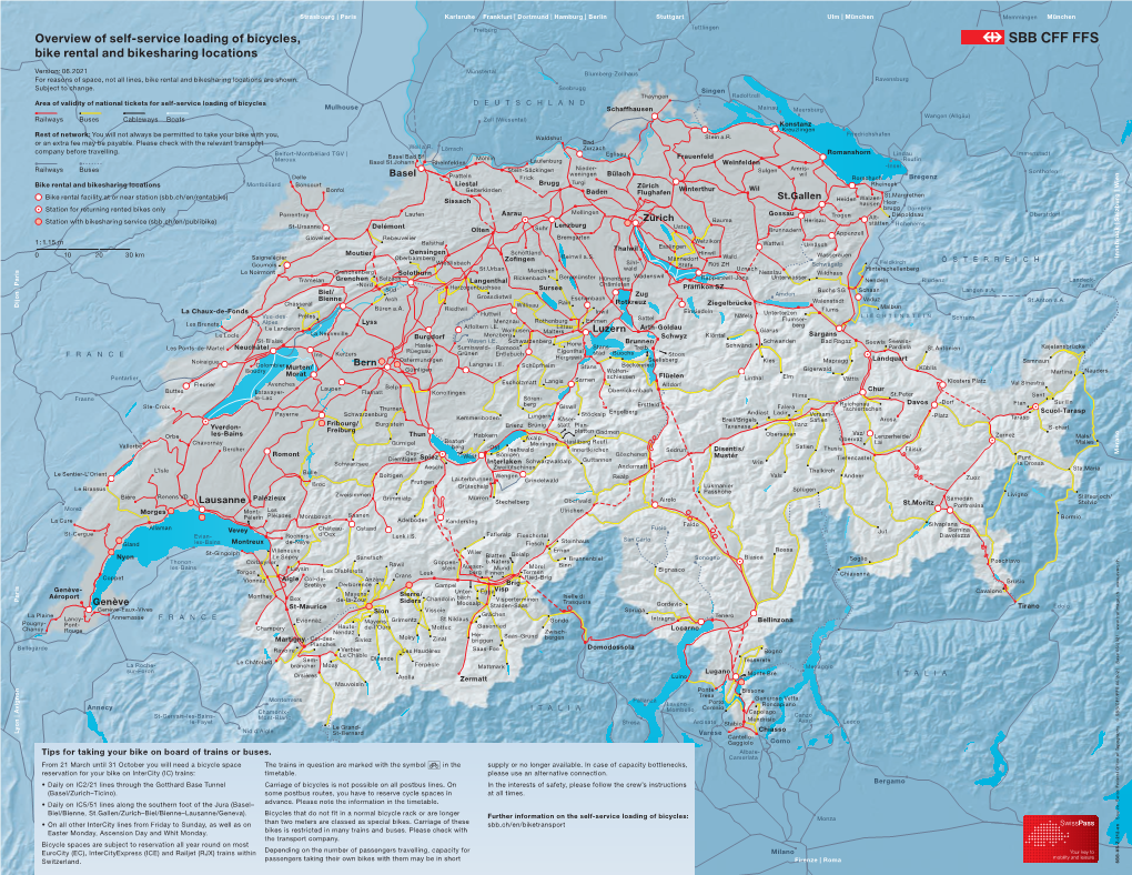 Overview of Self-Service Loading of Bicycles, Bike Rental And