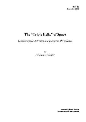 The “Triple Helix” of Space A