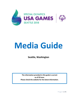 Games Media Guide